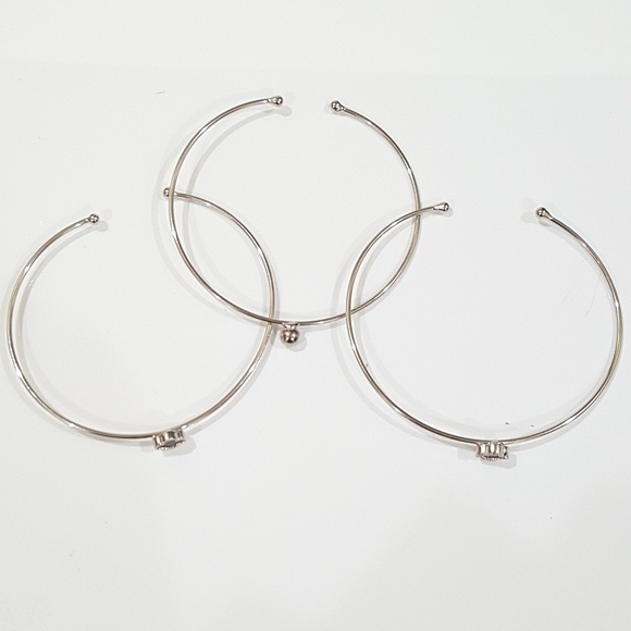 Silver & Black Bracelet Set - Picture 6 of 8